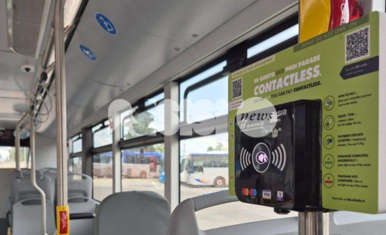 Busitalia, pagamento contactless sugli autobus di Assisi e di Umbria Airlink