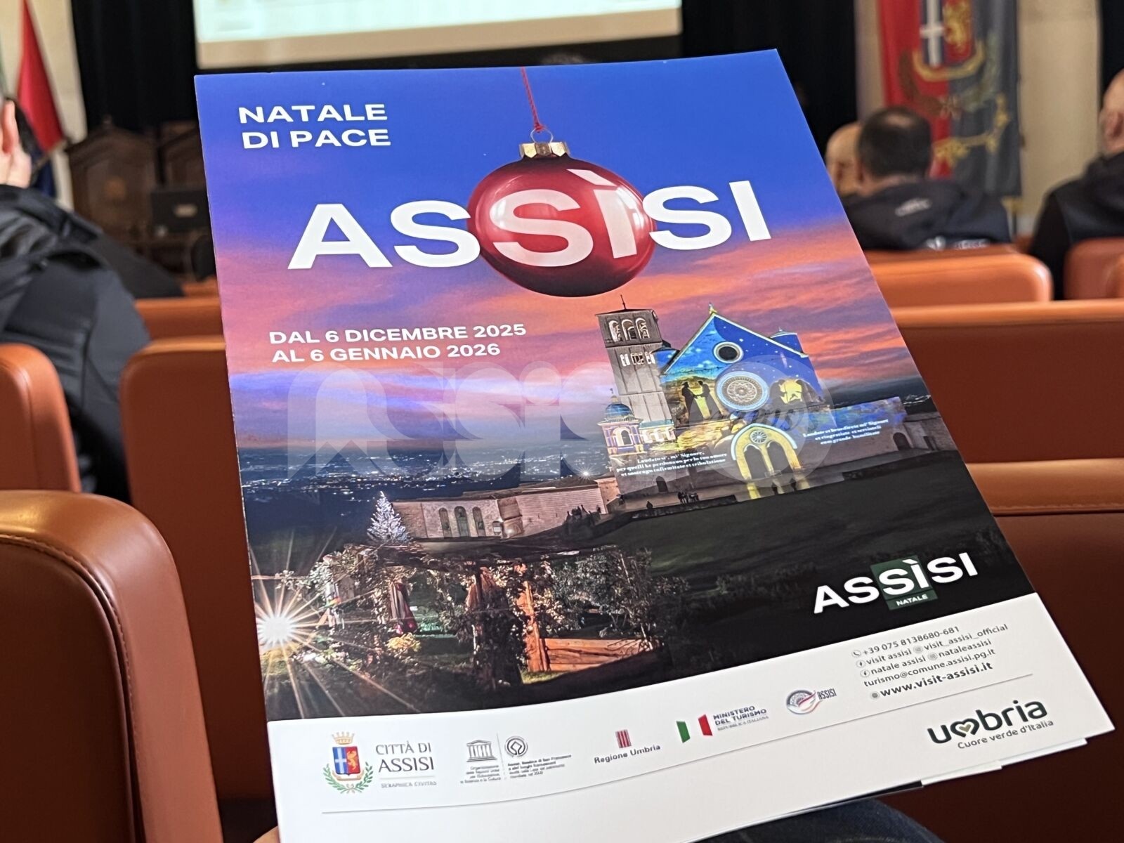 Presentato il Natale ad Assisi 2025: tutti gli eventi in programma nel segno della pace (foto)