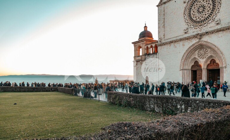 Ad Assisi il turismo fa sempre più boom: nel 2025 1.7 milioni di presenze