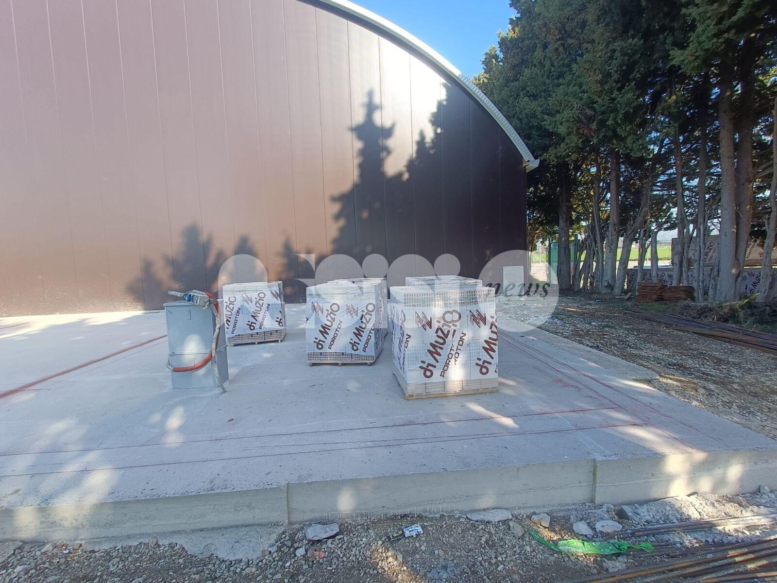 Struttura polivalente allo stadio di Santa Maria, cantiere fermo: Forza Italia chiede chiarimenti (foto)