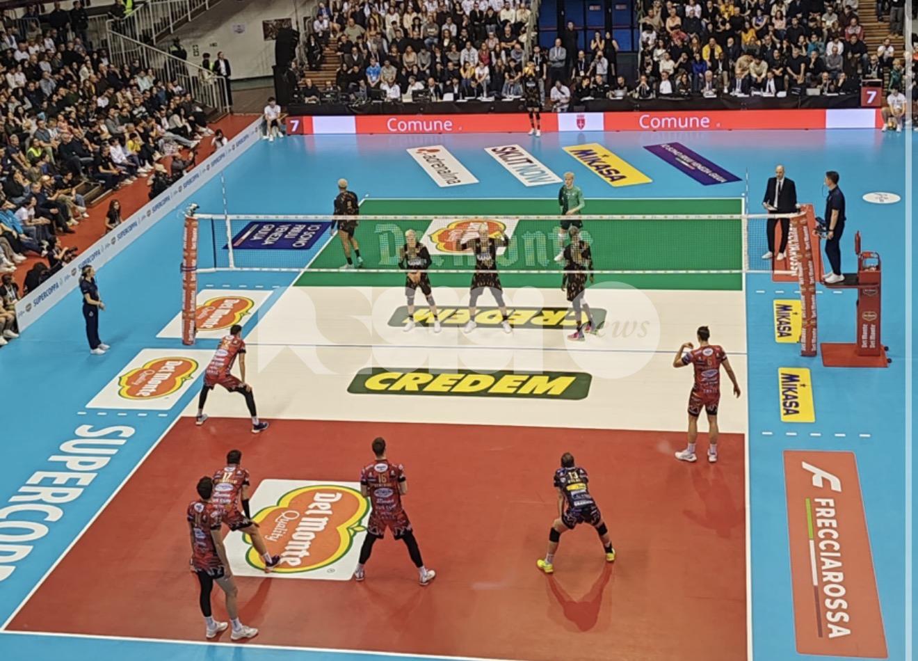 Supercoppa Italiana volley, la Sir Perugia batte Verona 3-1 e conquista il trofeo