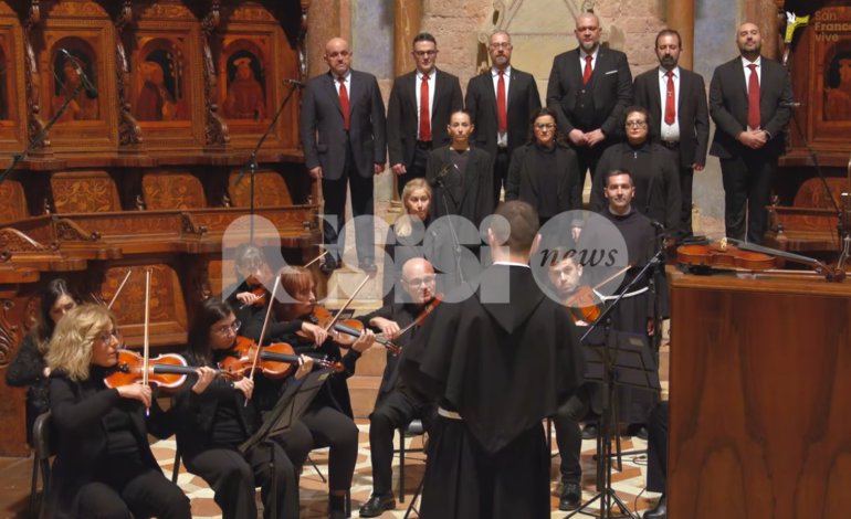 Su questo colle: arriva l’inno dell’ostensione scritto da fra Marco Moroni e cantato dalla Cappella Musicale (video)
