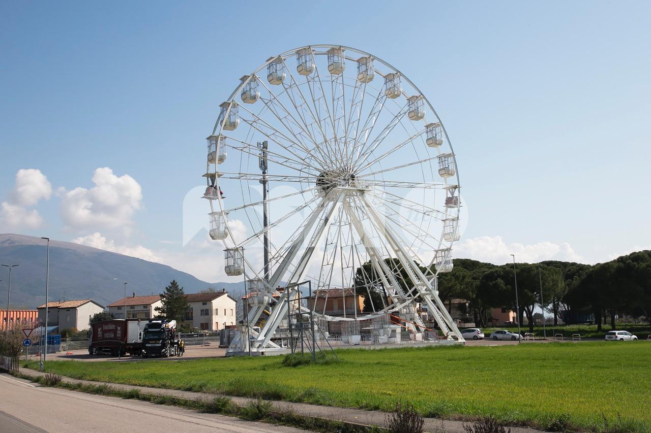 Ruota panoramica, cantiere Umbra Acque e silenzi del Comune: FI presenta due istanze di accesso agli atti