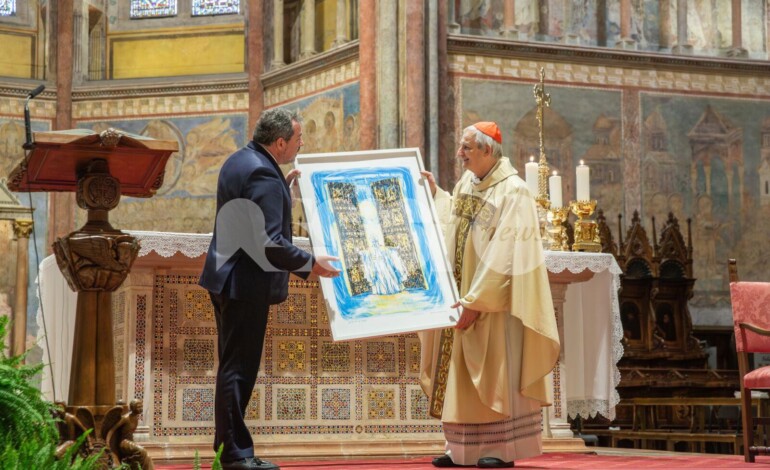 A San Francesco si prega per la pace in Ucraina con il cardinale Zuppi e l’ambasciatore Yurash (foto e video)