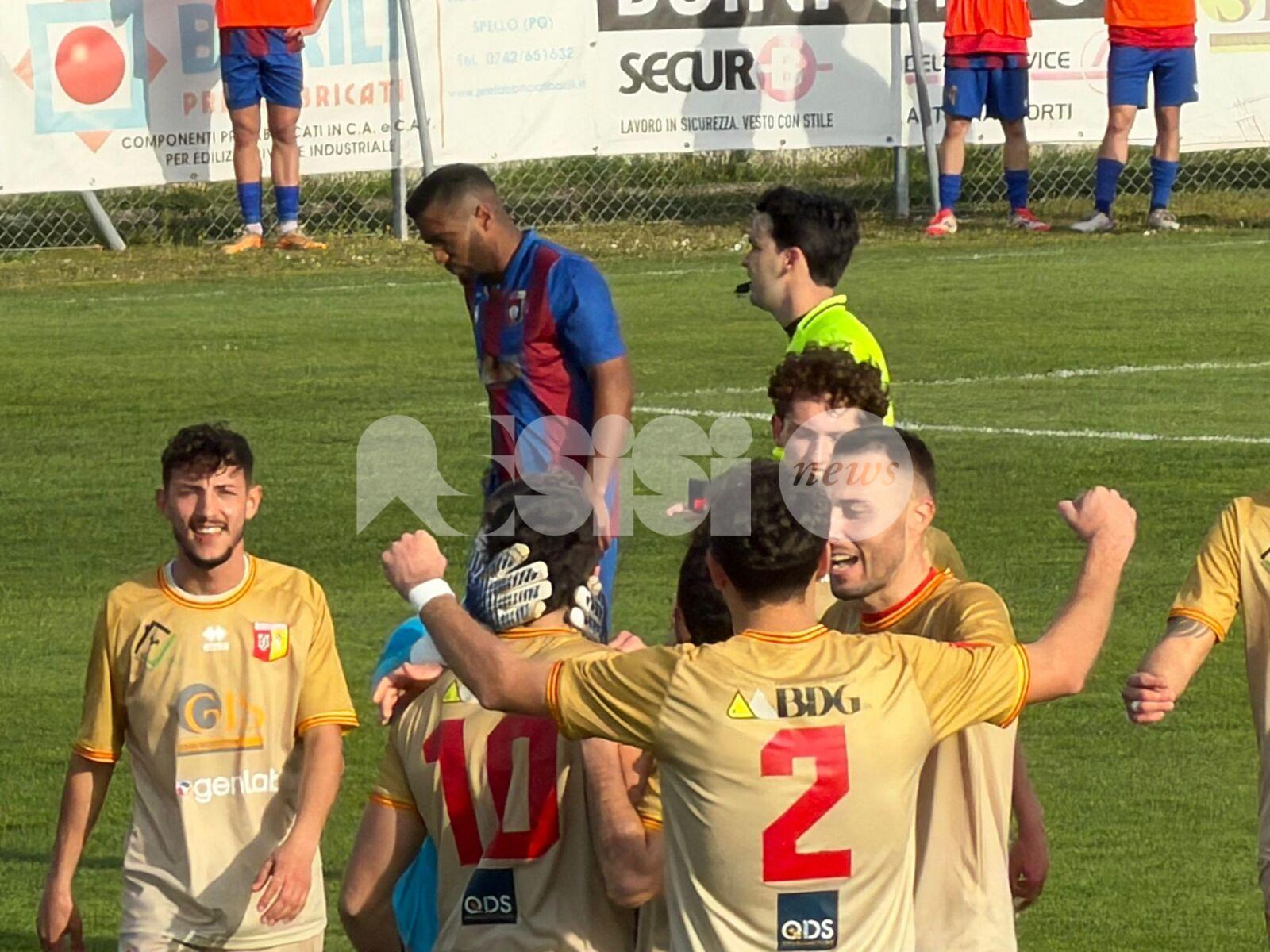 Calcio Umbria, i verdetti del fine settimana dei campionati dilettantistici