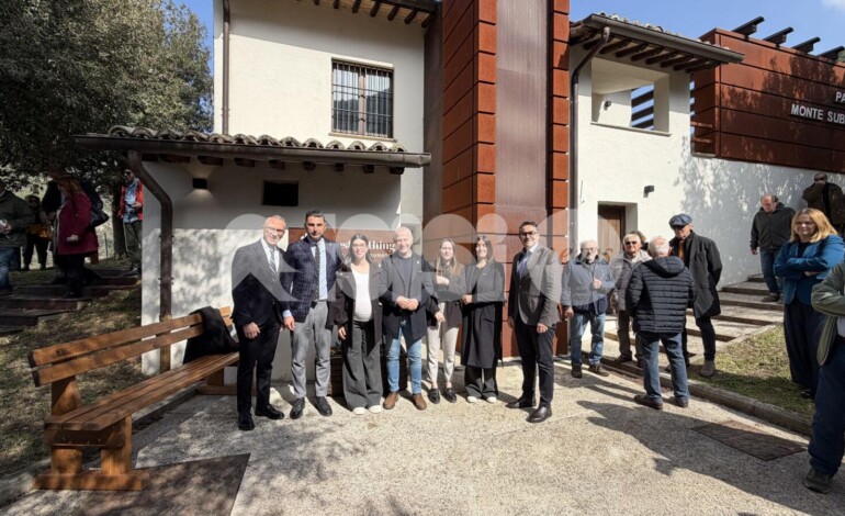 Inaugurata la nuova sede dell’Ente Parco del Monte Subasio: sarà anche un centro di terapia forestale