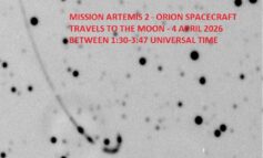 Anche l’Umbria guarda verso la Luna: l’osservatorio di Porziano immortala la navicella Orion