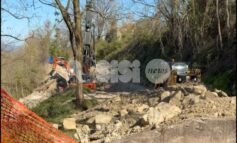 Frana a Madonna dei Tre Fossi, strada chiusa causa lavori di messa in sicurezza