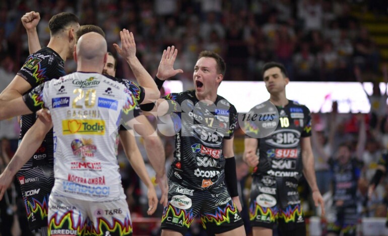È finale scudetto per la Sir Susa Scai Perugia: chiusa la serie con Piacenza