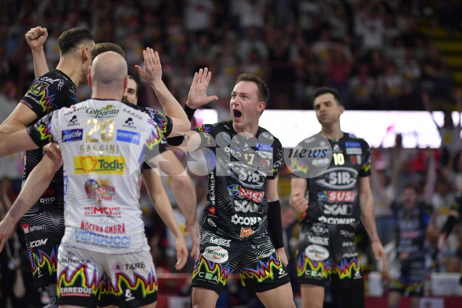È finale scudetto per la Sir Susa Scai Perugia: chiusa la serie con Piacenza