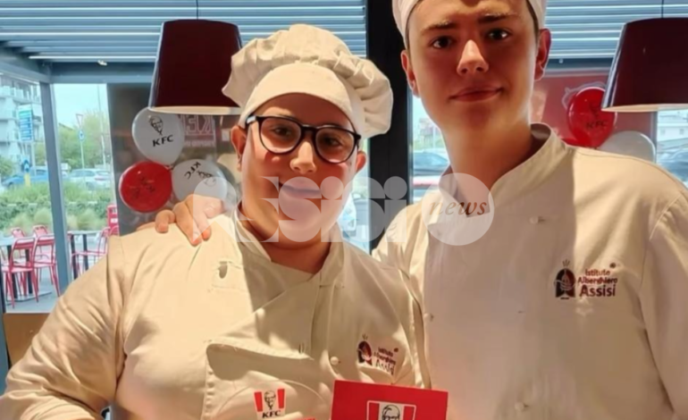 The Next Colonel, al concorso di KFC Italia secondo posto per l’Alberghiero di Assisi