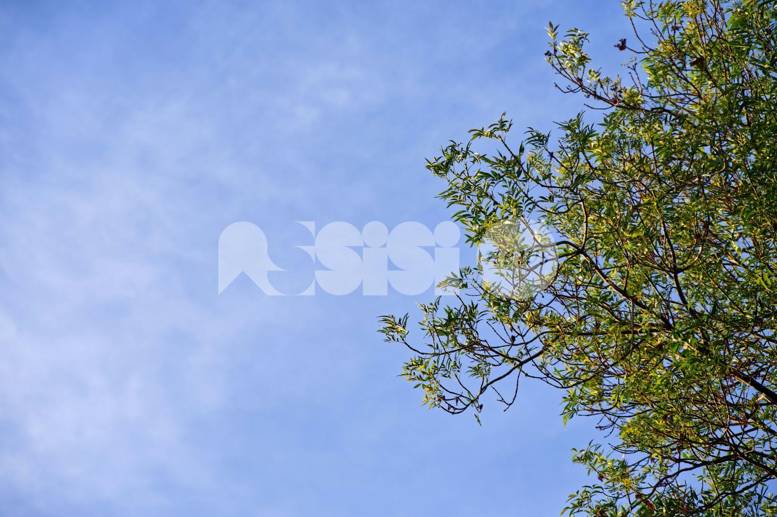 Meteo Assisi 1-3 maggio 2026: sole e cieli sereni, nuvole da domenica pomeriggio