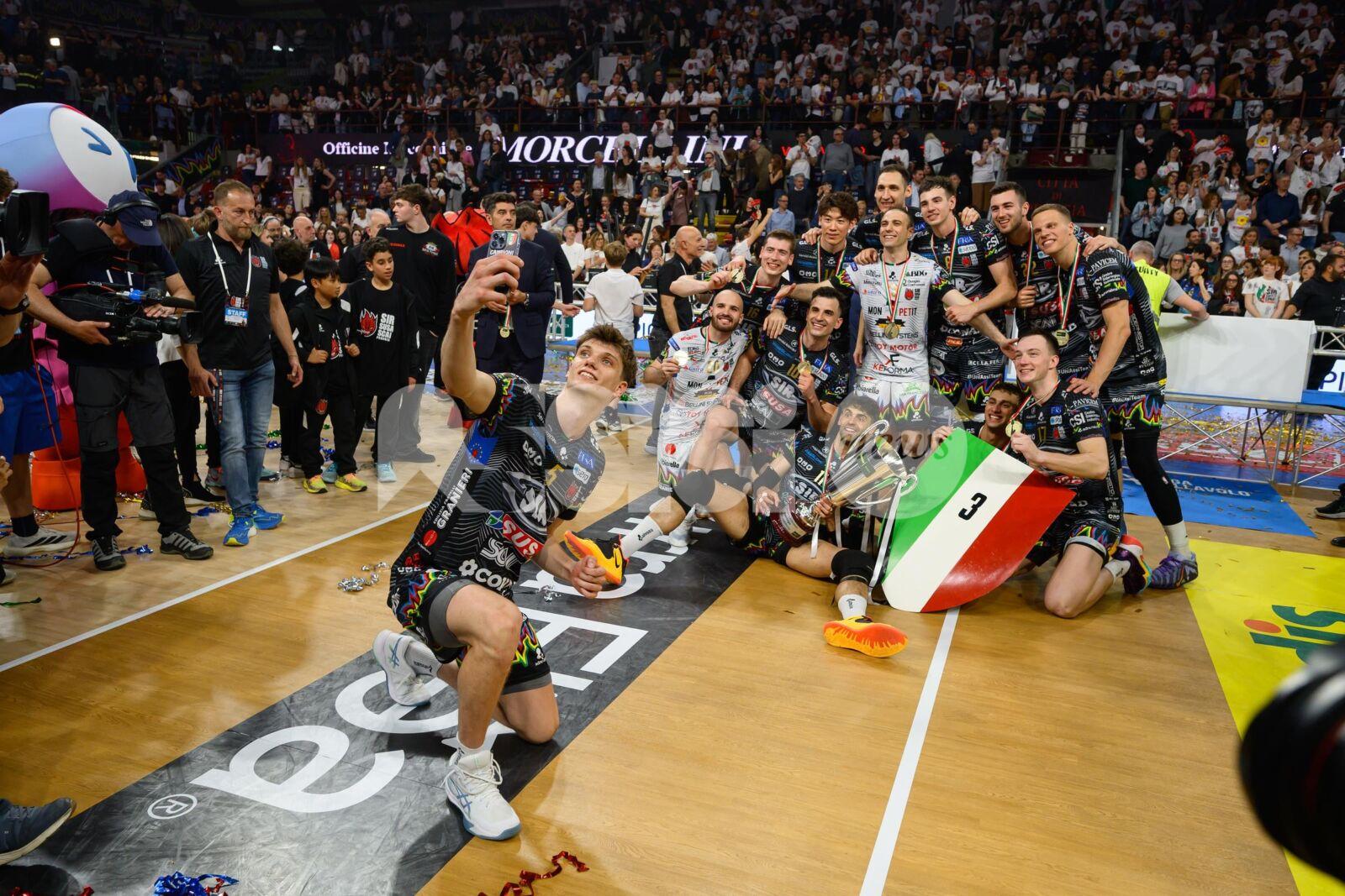 La Sir Susa Scai Perugia è Campione d’Italia! È il terzo scudetto della storia del club (foto)