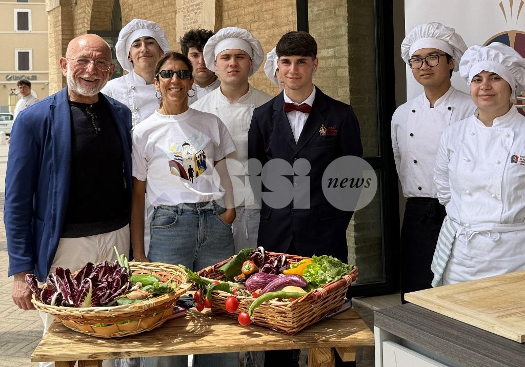 Palio del Cupolone e Istituto Alberghiero di Assisi  portano la cucina umbra in piazza