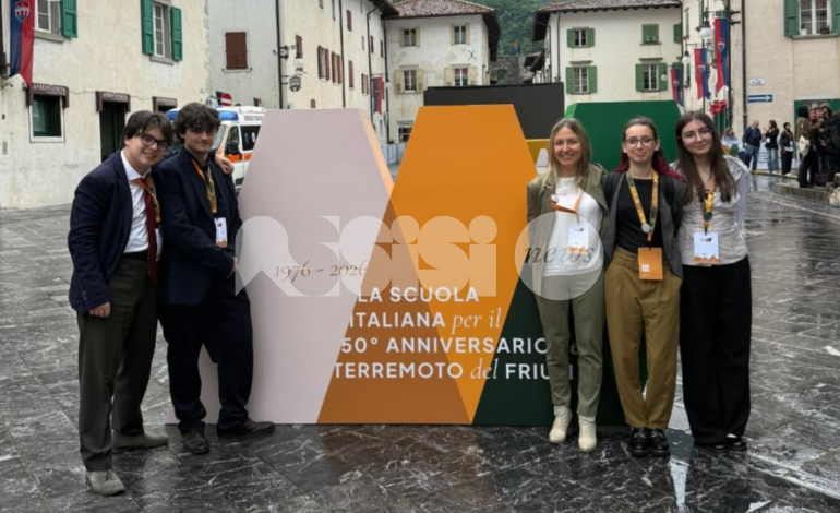 Il Properzio di Assisi al Campus itinerante “Scuola futura” per i 50 anni del terremoto in Friuli