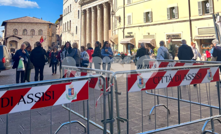 Programma tv e lavori alla pubblica illuminazione: cambia la viabilità ad Assisi centro