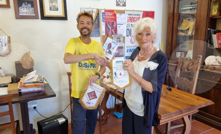 Avis Assisi, l’estate non ferma la cultura della donazione: incontri con Gianmarco Loro e con gli studenti del Properzio
