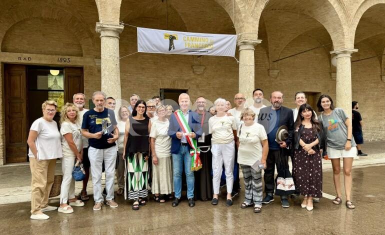 Cammino di Francesco, inaugurato a Santa Maria degli Angeli il punto informativo
