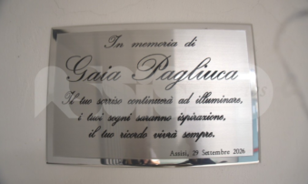 Il Properzio non dimentica Gaia Pagliuca: dedicata un'aula alla ex studentessa prematuramente scomparsa (foto)