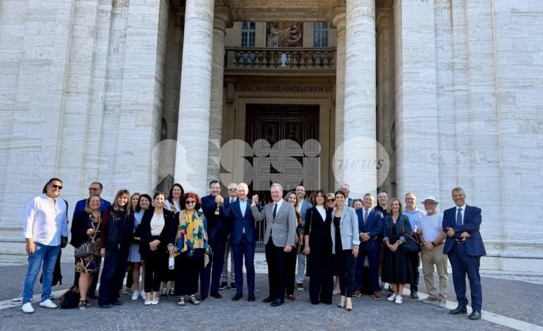 Anche una delegazione da San Francisco in città per l’ottavo centenario