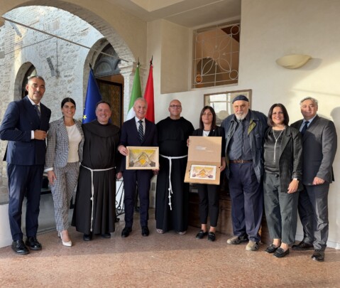 Icona artistica d'autore per l'ottavo centenario francescano: sarà donata anche a Mattarella
